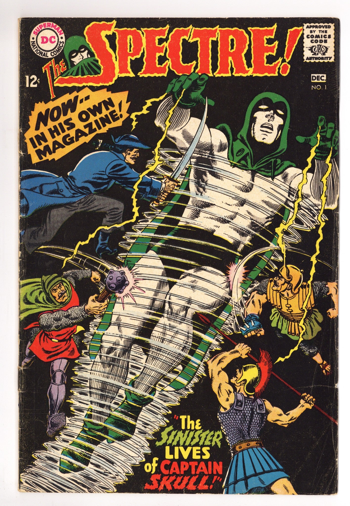 The Spectre Vol 1 1 VG+ (4.5) (1967) 