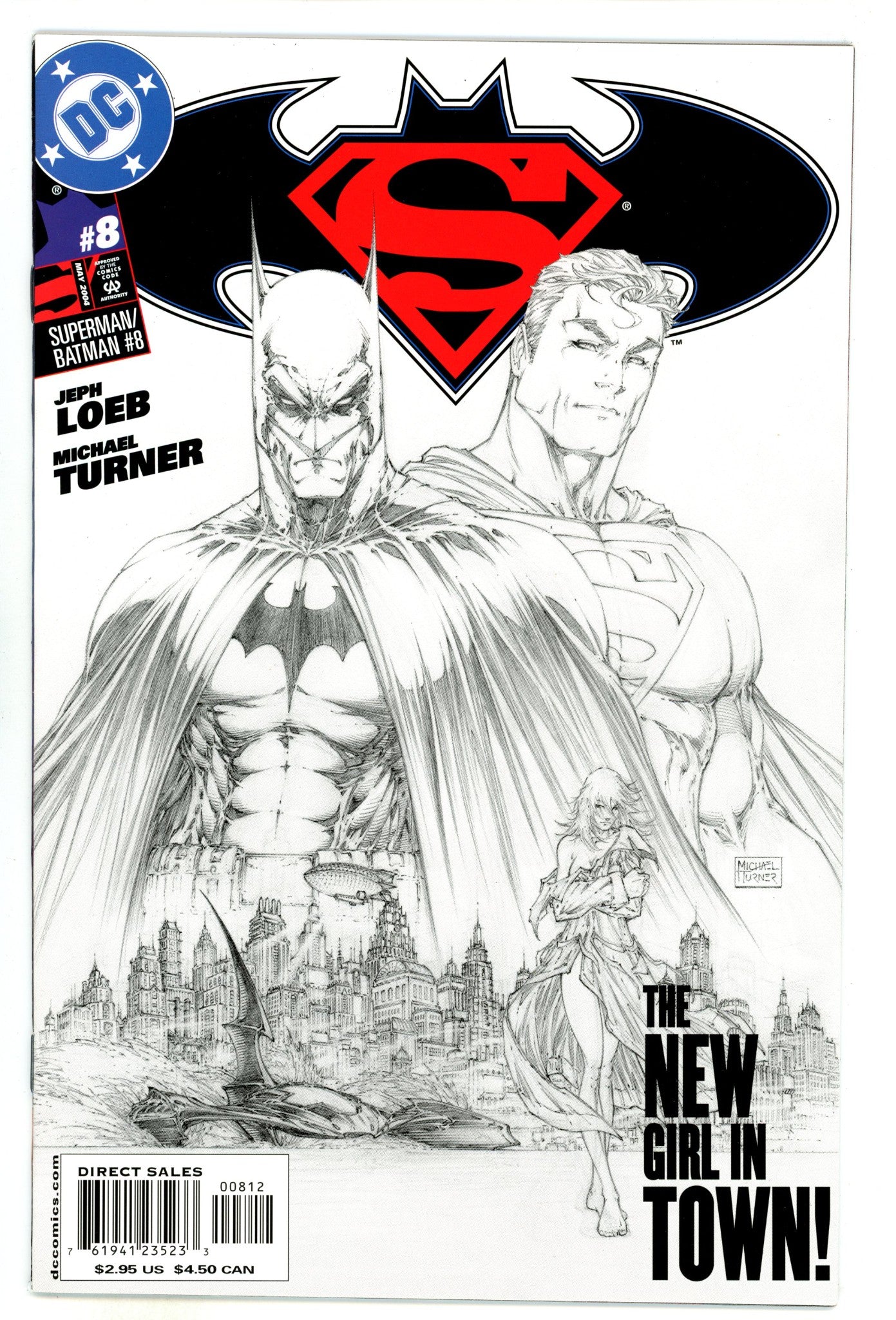 Superman / Batman 8 VF/NM (9.0) (2004) 2nd Print 