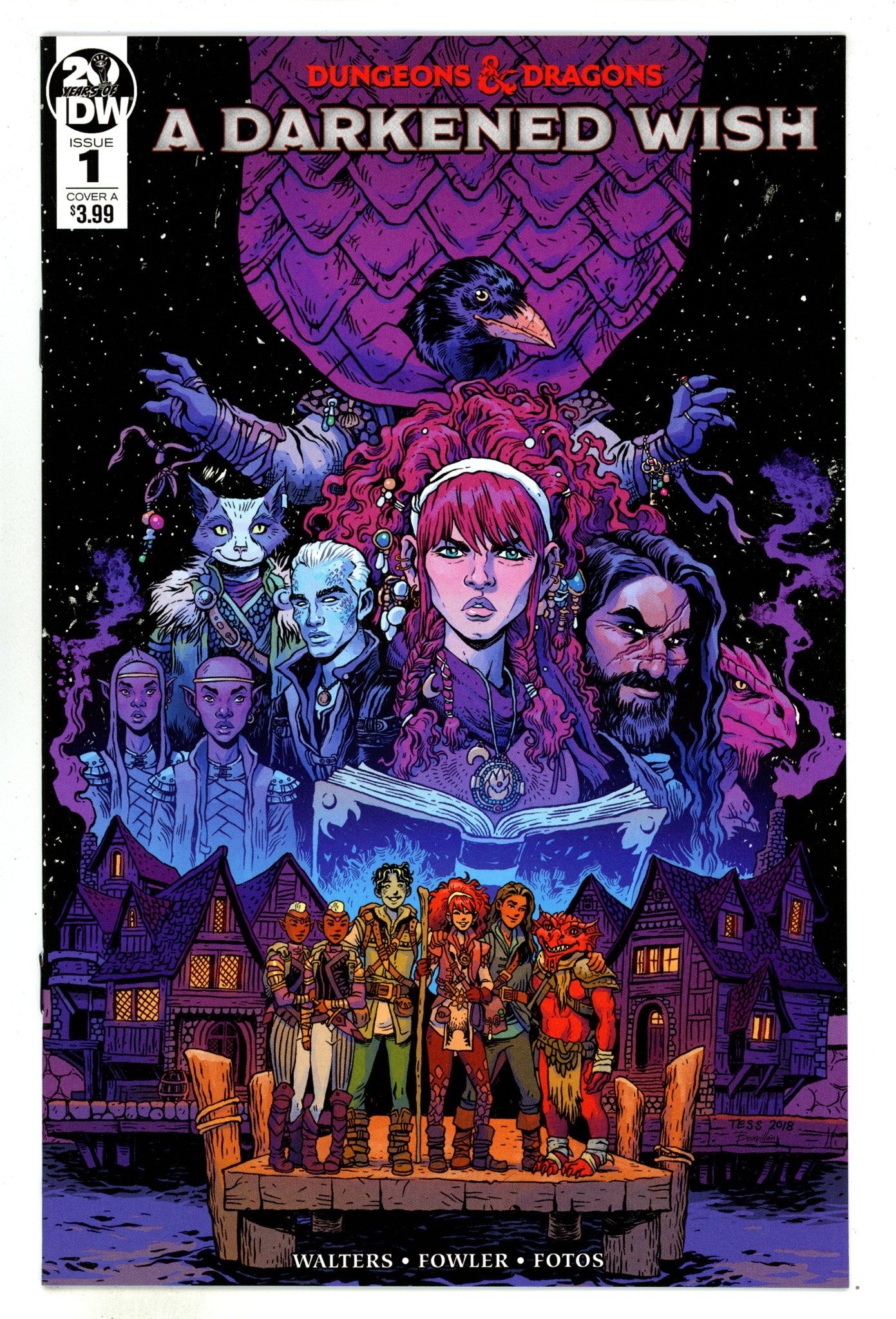 Dungeons & Dragons: A Darkened Wish   1  High Grade   (2019)        