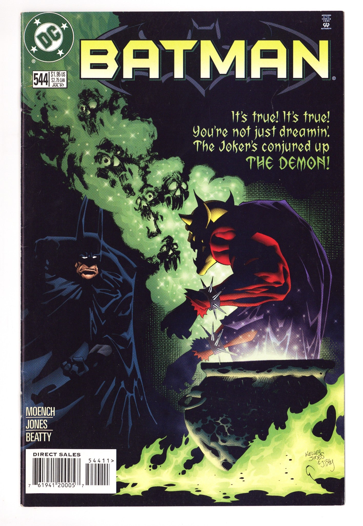 Batman Vol 1 544 Mid Grade (1997) 