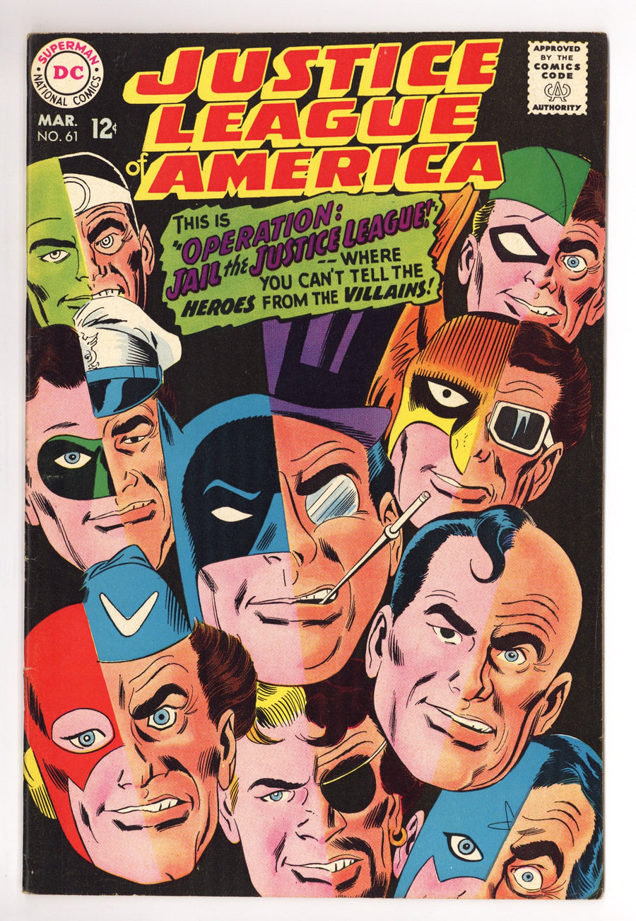 Justice League of America Vol 1 61 FN (6.0) (1968) 