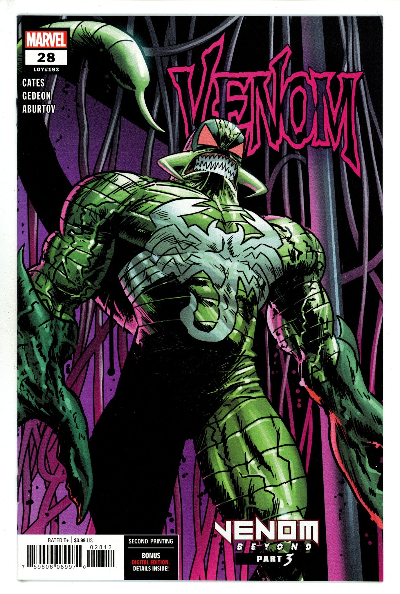 Venom Vol 4 28 2Nd Print (2020)