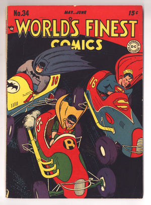 World's Finest Comics 34 FN (6.0) (1948)