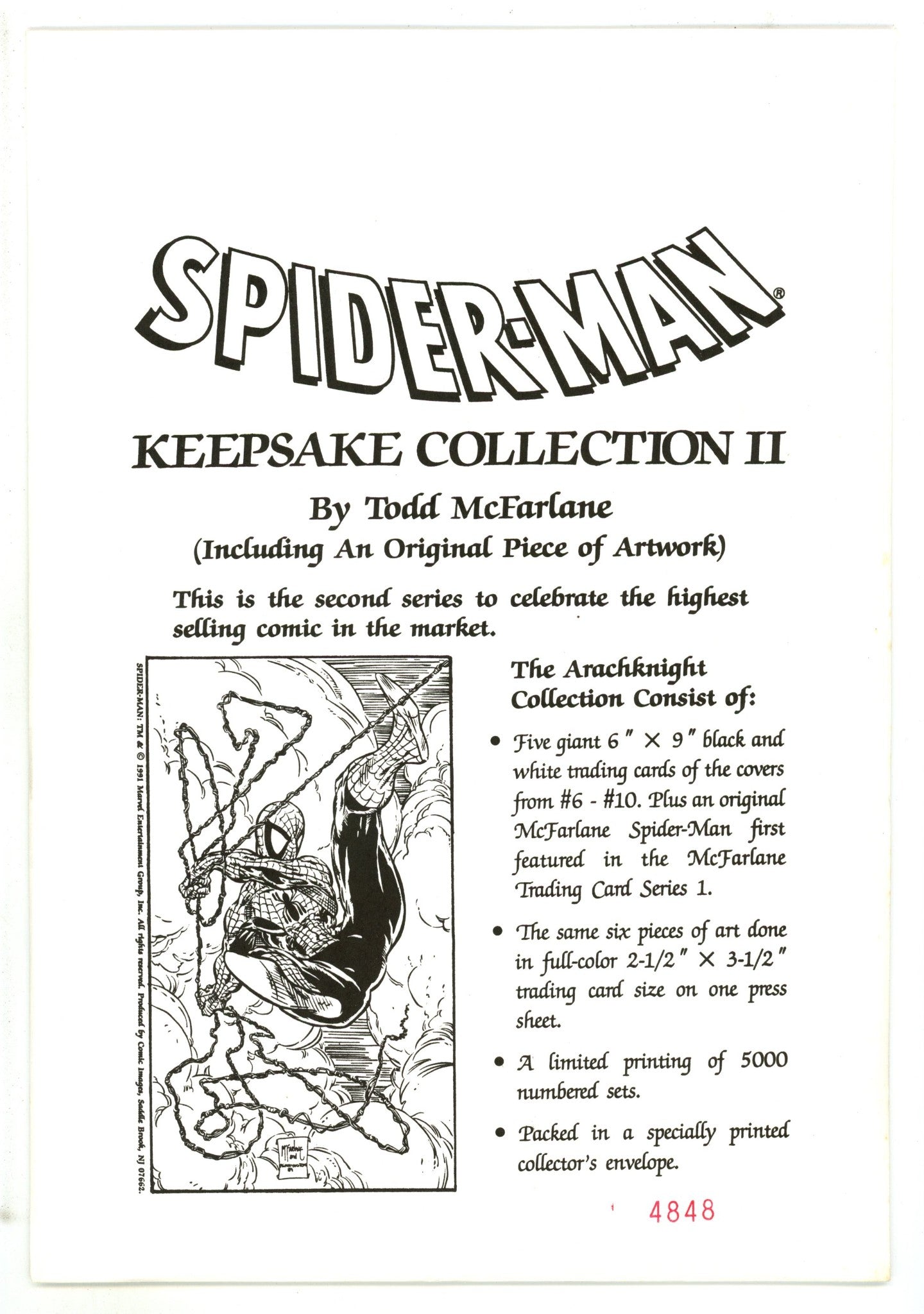 Spider-Man Keepsake Collection [nn] VF+ (8.5) (1991) 