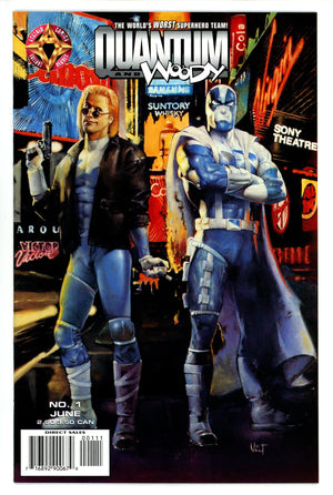 Quantum & Woody Vol 1 1 Evans Variant VF+ (1997)