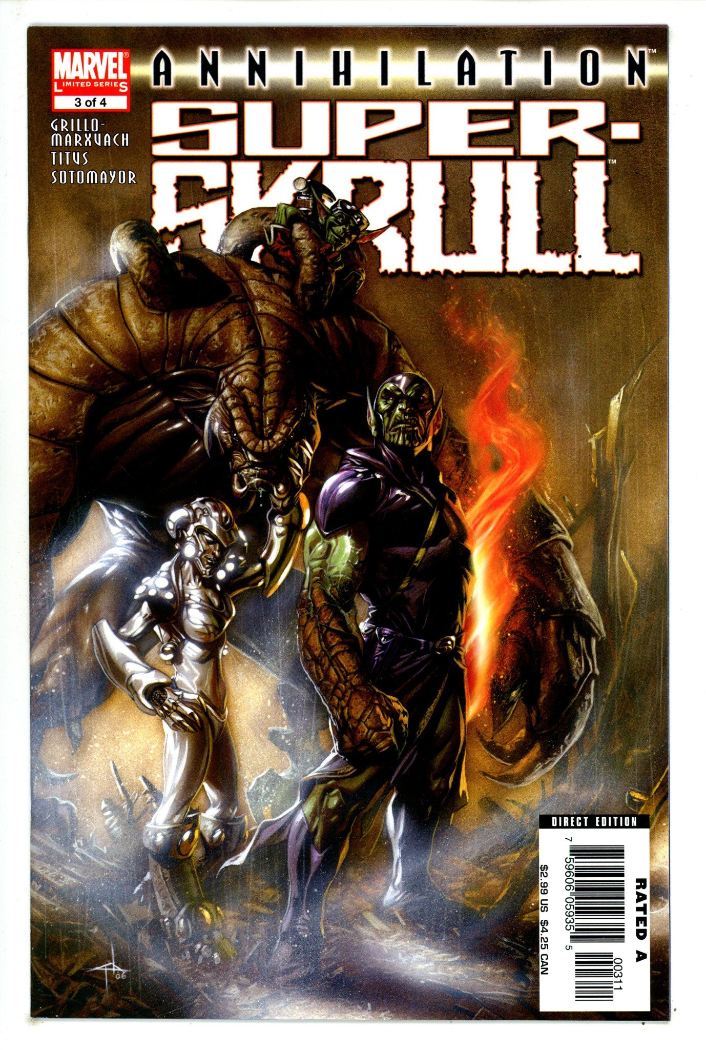 Annihilation: Super-Skrull 3 High Grade (2006) 