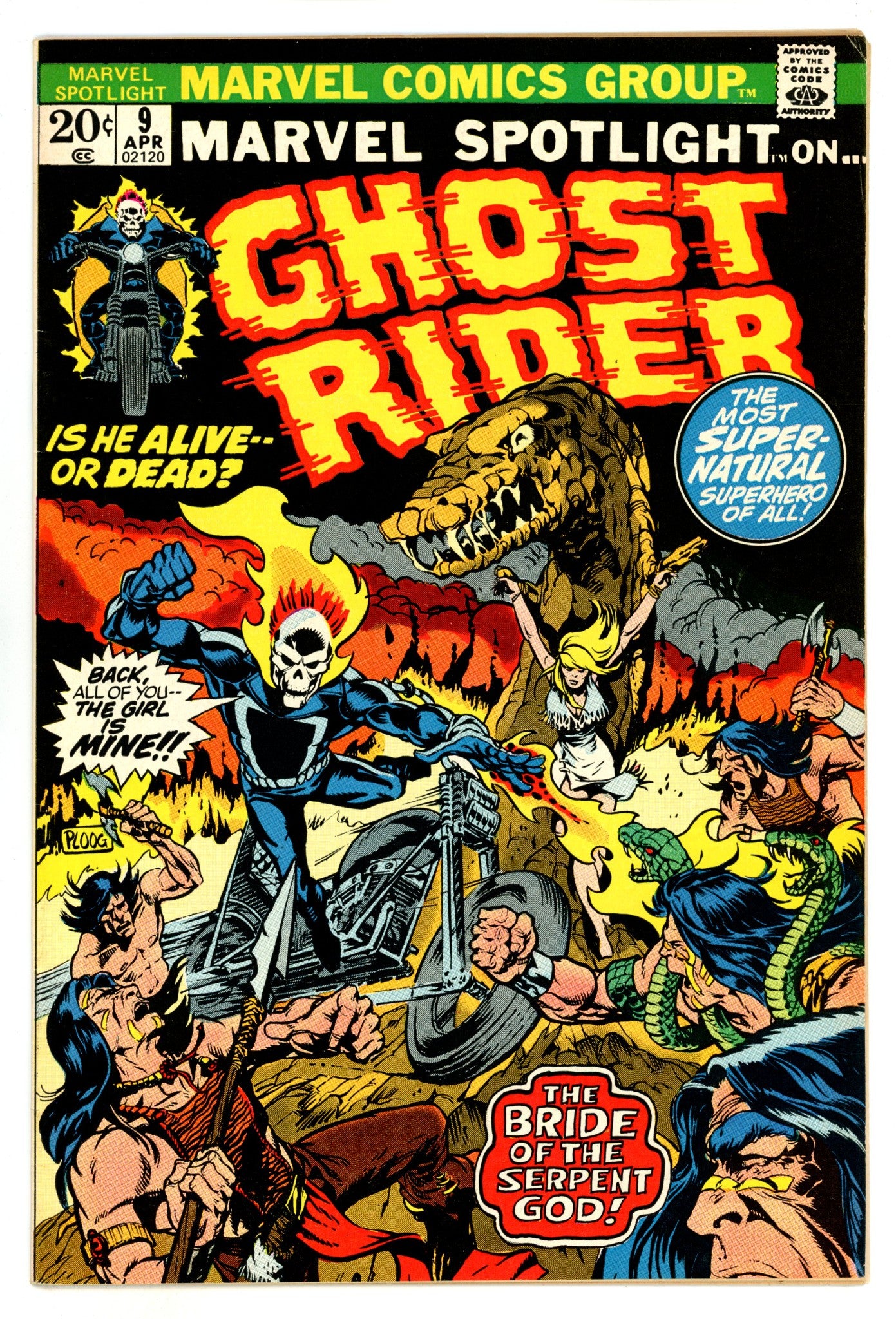 Marvel Spotlight Vol 1 9  VF- (7.5)  (1973)  