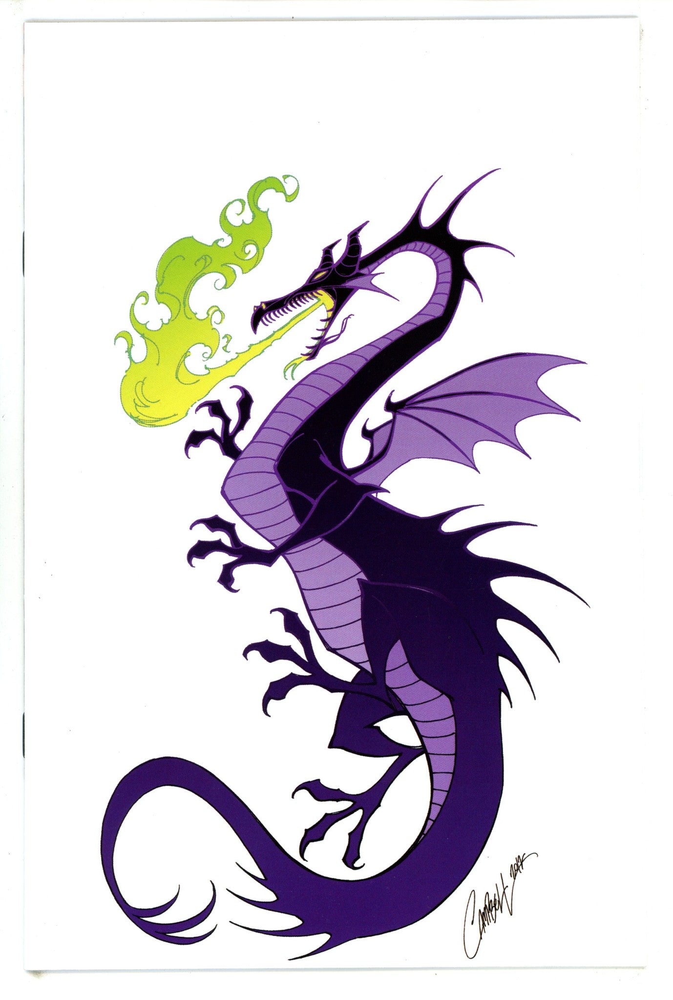 Disney Villains: Maleficent 5 Campbell Virgin Incentive Variant NM- (2023)