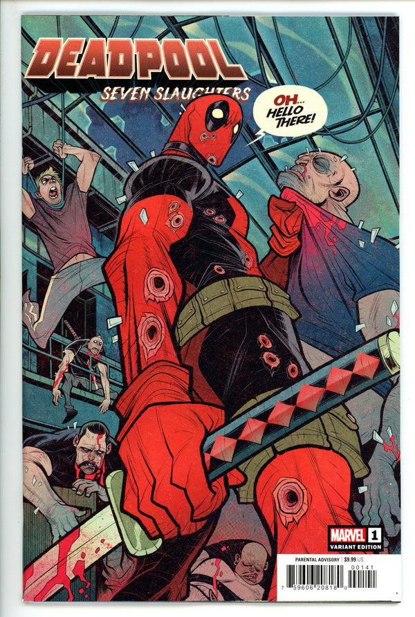Deadpool Seven Slaughters 1 Torque Variant (2023)