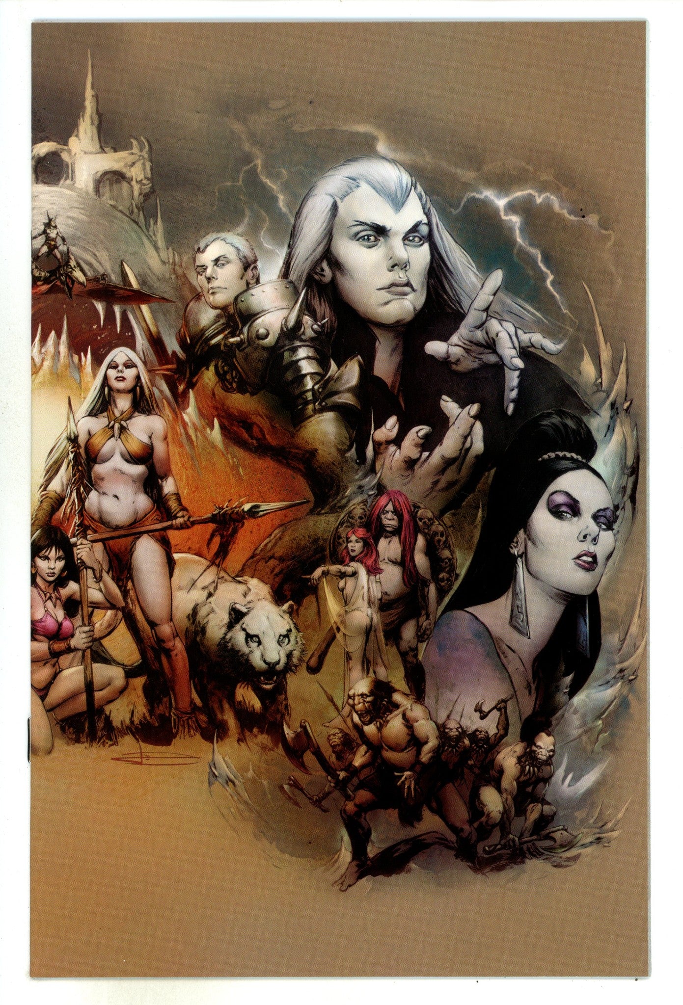 Fire and Ice 1 High Grade (2023) Manco Virgin Wraparound Incentive Variant 