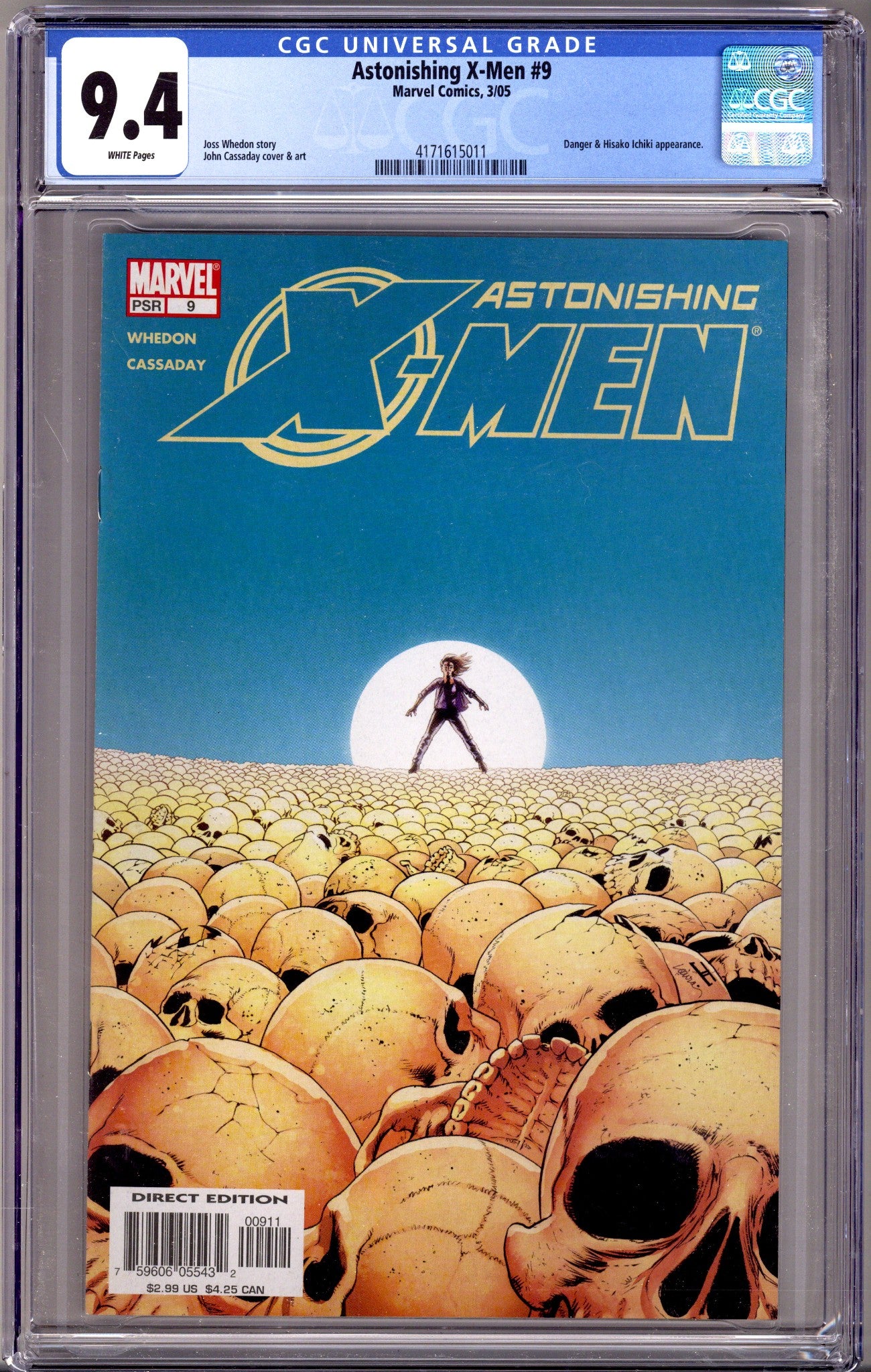 Astonishing X-Men Vol 3 9 CGC 9.4 (NM) (2005) 