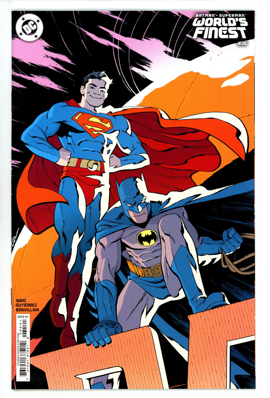 Batman / Superman: World's Finest Vol 2 35 NM (9.4) (2025) Young Incentive Variant 