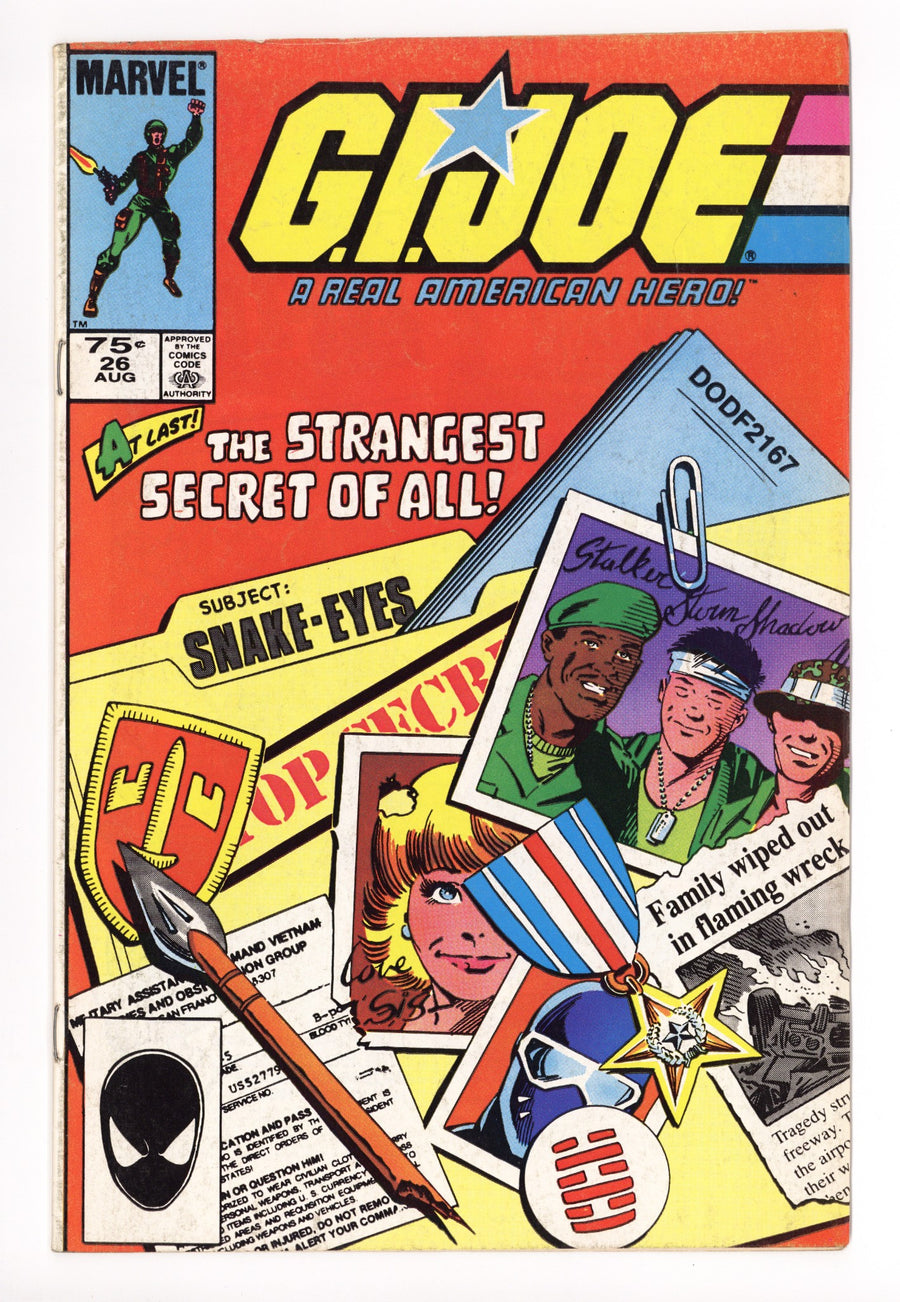 G.I. Joe, A Real American Hero 26 Mid Grade (1984) 2nd Print 