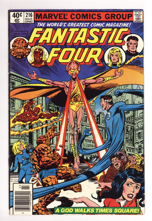 Fantastic Four Vol 1 216 Mid Grade (1980) Newsstand