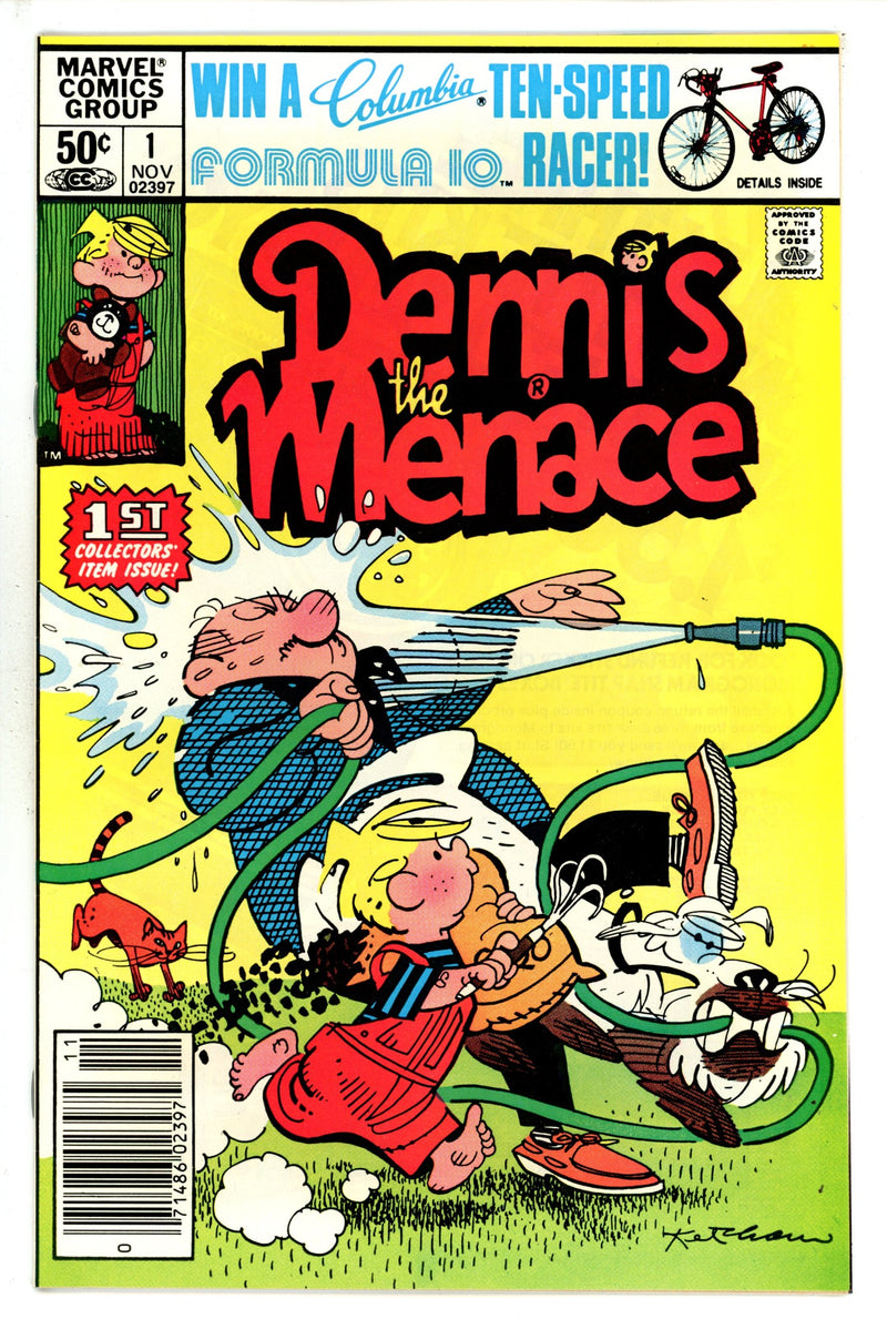 Dennis the Menace 1 Newsstand VF/NM (1981)