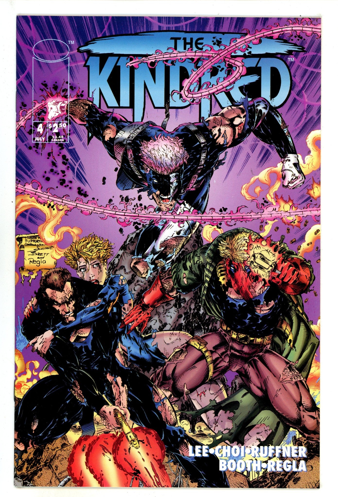 Kindred 4 High Grade (1994) Cover Variant 