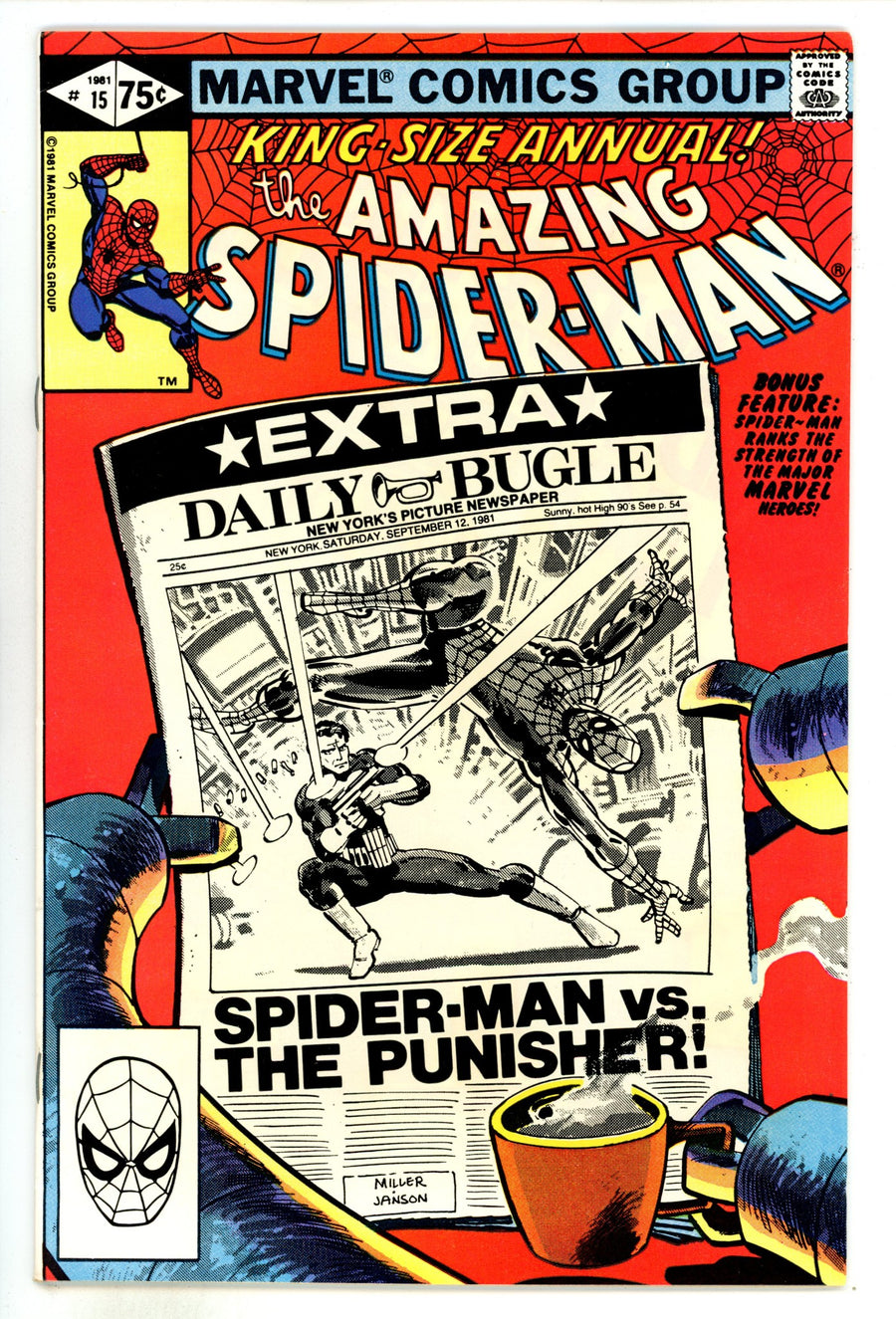 The Amazing Spider-Man Annual Vol 1 15  VF (8.0)  (1981)  