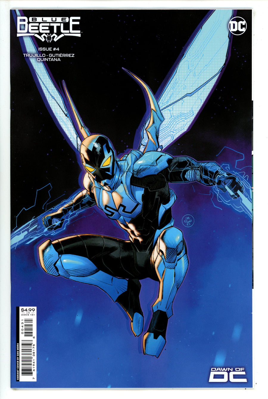 Blue Beetle Vol 11 4 Mora Variant (2023)