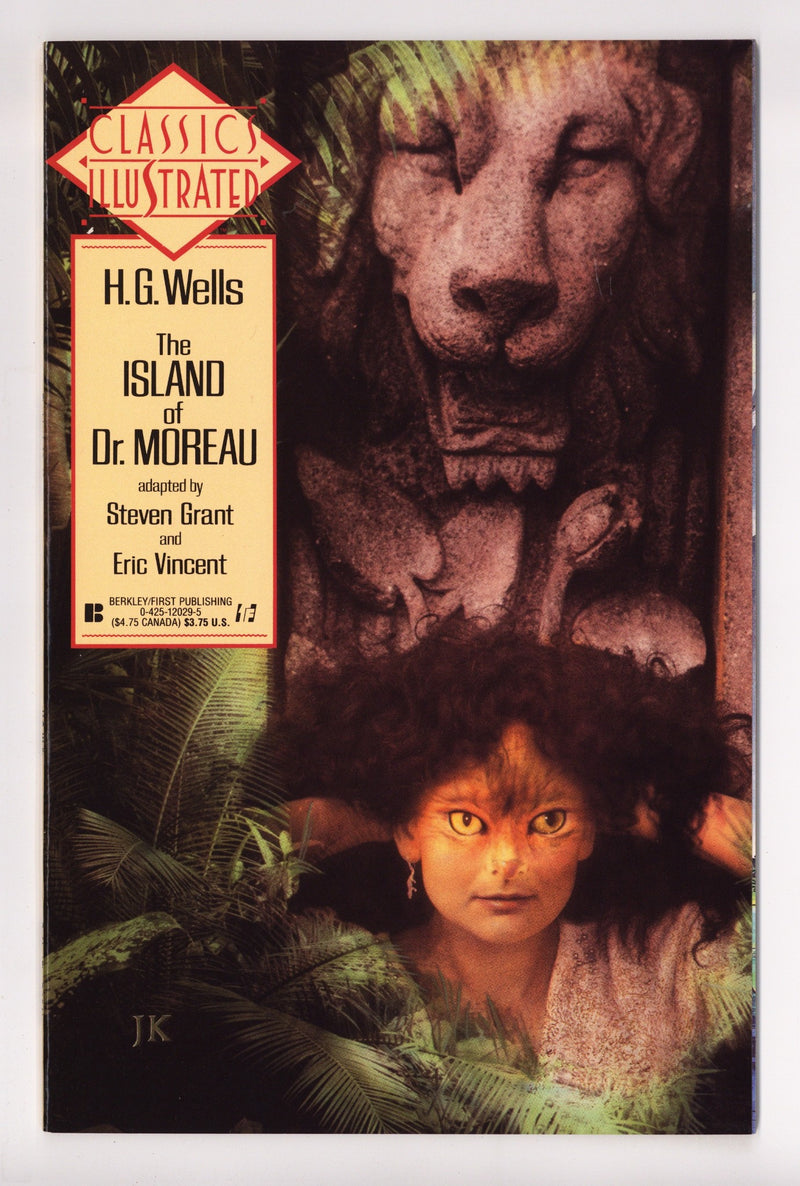 Classics Illustrated 12 High Grade The Island of Dr. Moreau (1990) 