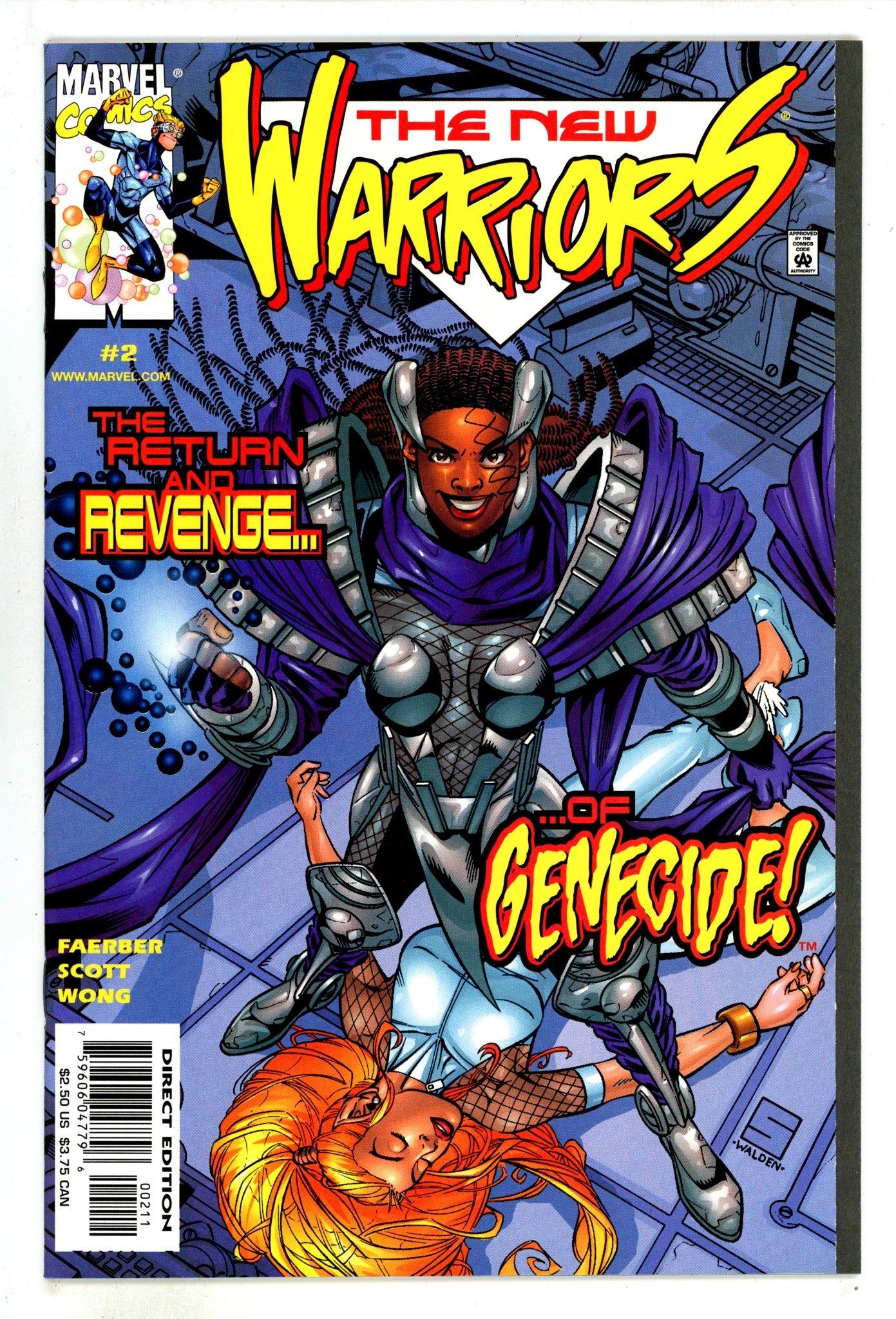 New Warriors Vol 2 2 High Grade (1999) 