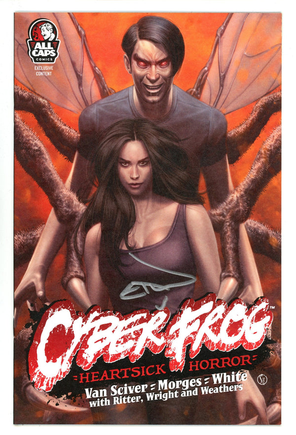 Cyberfrog: Heartsick Horror 1 NM- (9.2) (2022) Signed x1 Cover Ethan Van Sciver