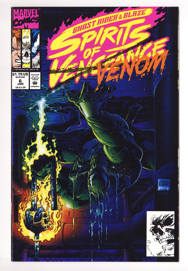 Ghost Rider / Blaze: Spirits of Vengeance Vol 1 6 High Grade (1993)