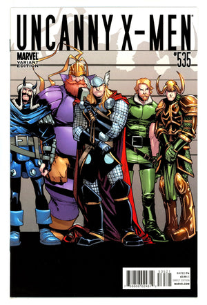 The Uncanny X-Men Vol 1 535 NM- (9.2) (2011) Ramos Incentive Variant