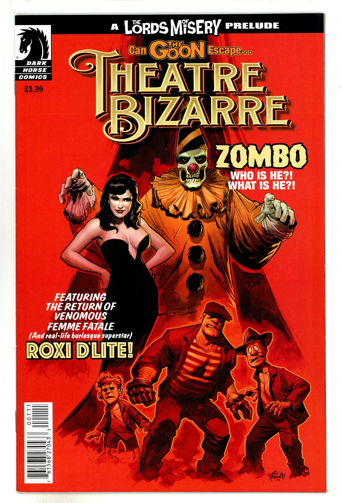 The Goon: Theatre Bizarre [nn] VF/NM (9.0) (2015) 