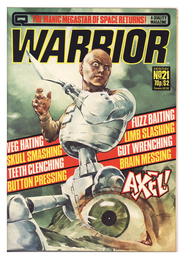 Warrior 21 VF- (7.5) (1984)