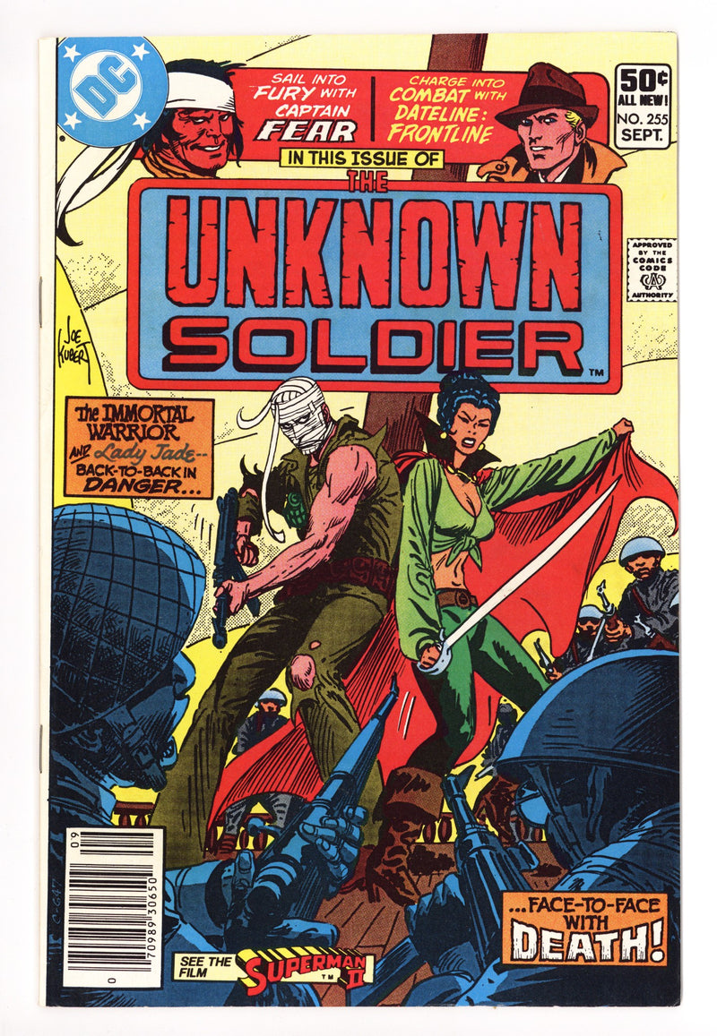 Unknown Soldier Vol 1 255 Mid Grade (1981) Newsstand 