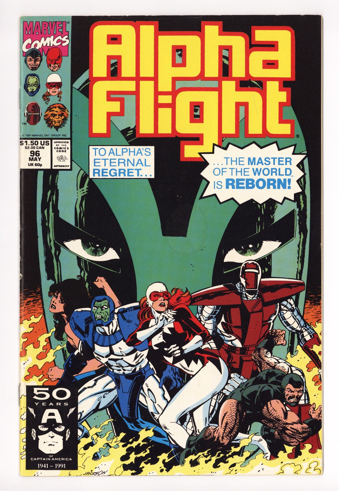 Alpha Flight Vol 1 96 Mid Grade (1991) 