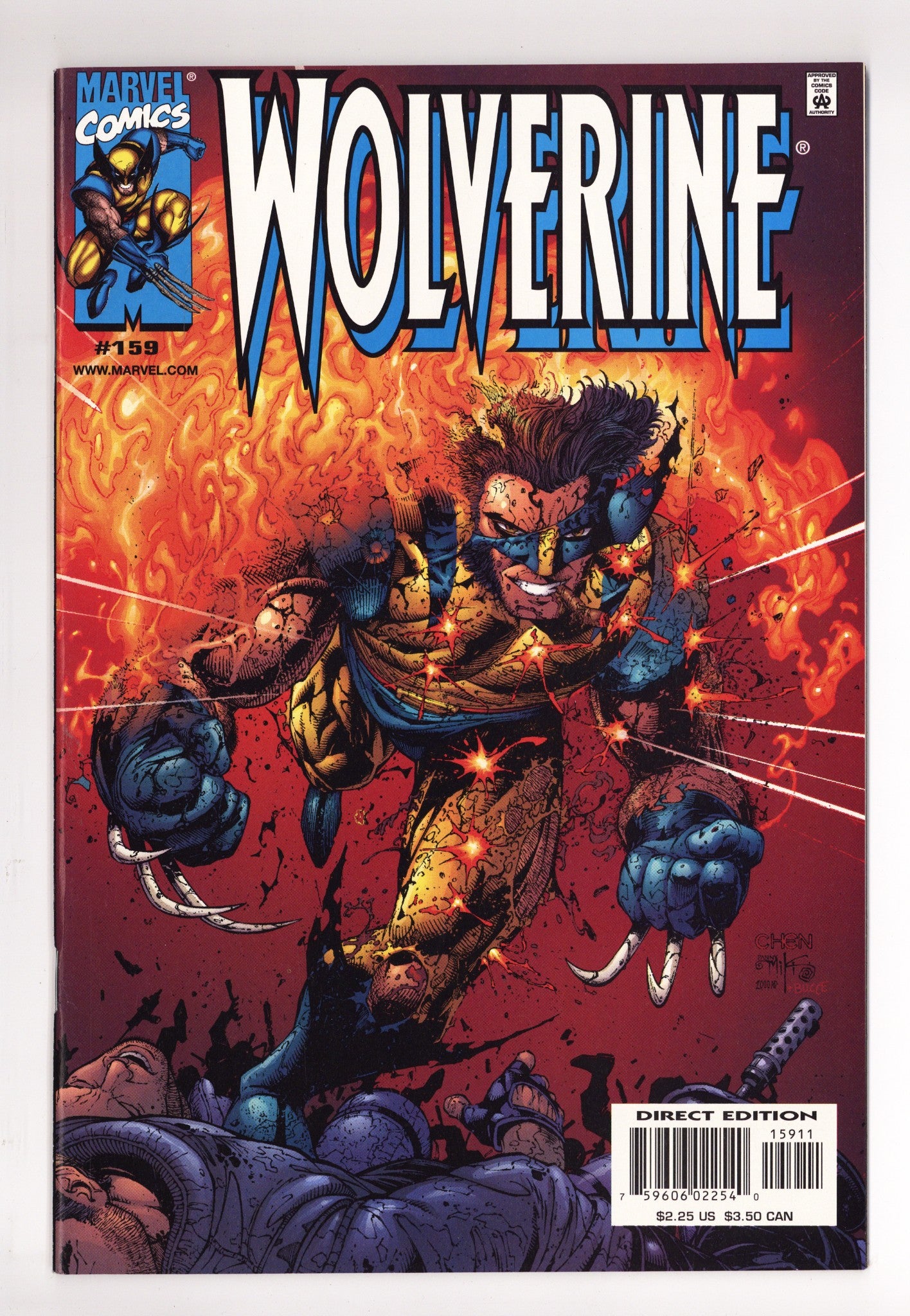 Wolverine Vol 2 159 High Grade (2001) 