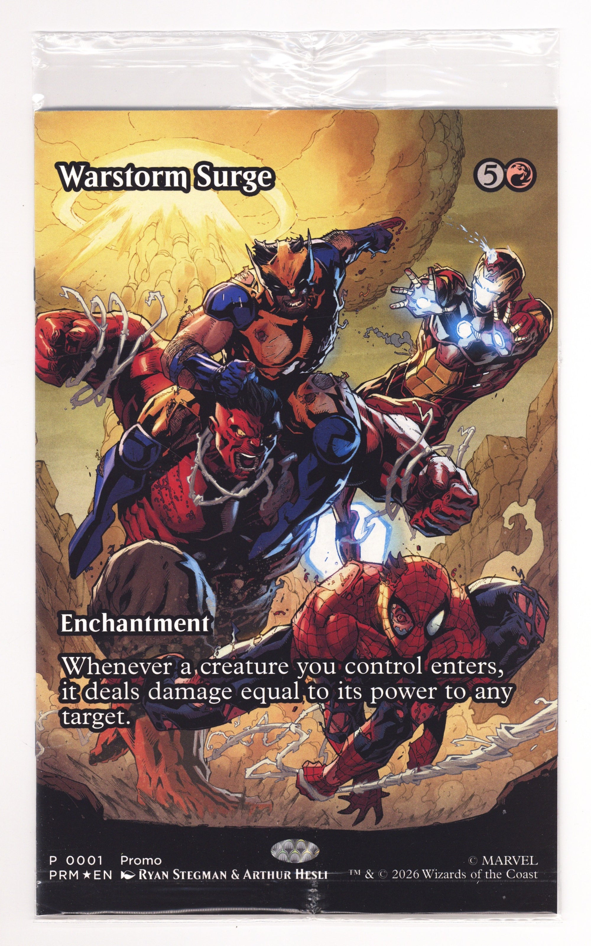 Avengers: Armageddon 1 Stegman Sealed Variant (2026)