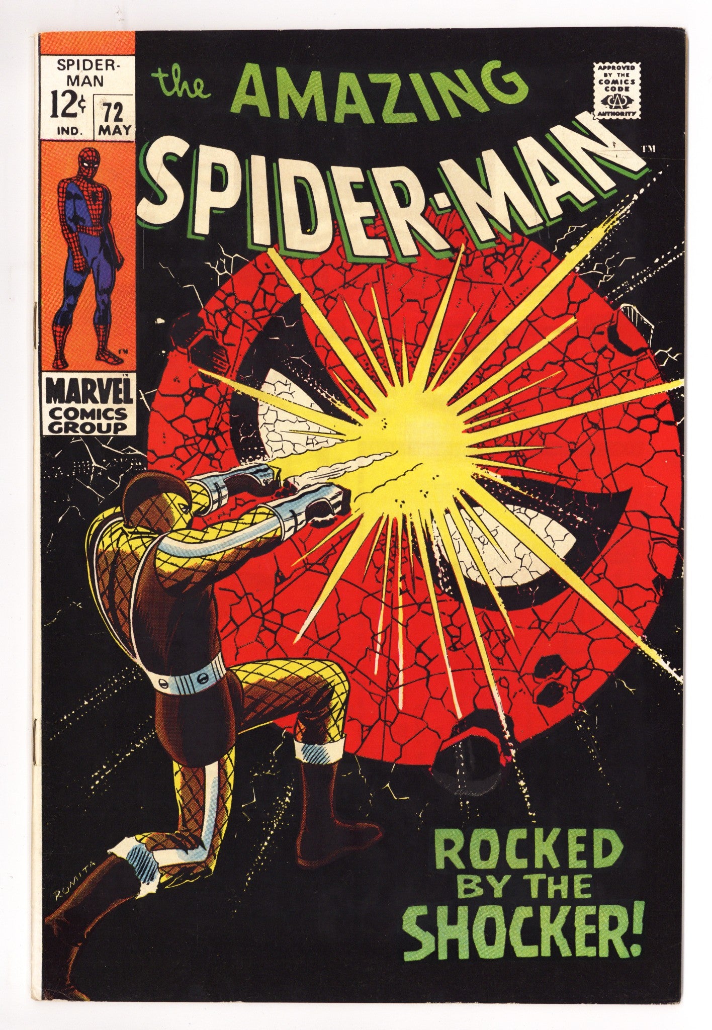 The Amazing Spider-Man Vol 1 72  VF- (7.5)   (1969)        