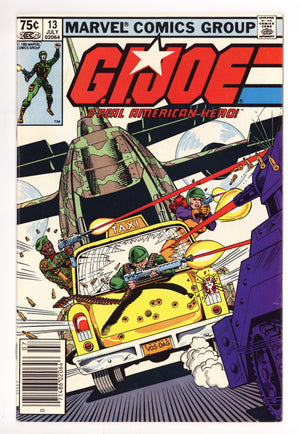 G.I. Joe, A Real American Hero 13 VG/FN (5.0) (1983) Canadian Price Variant