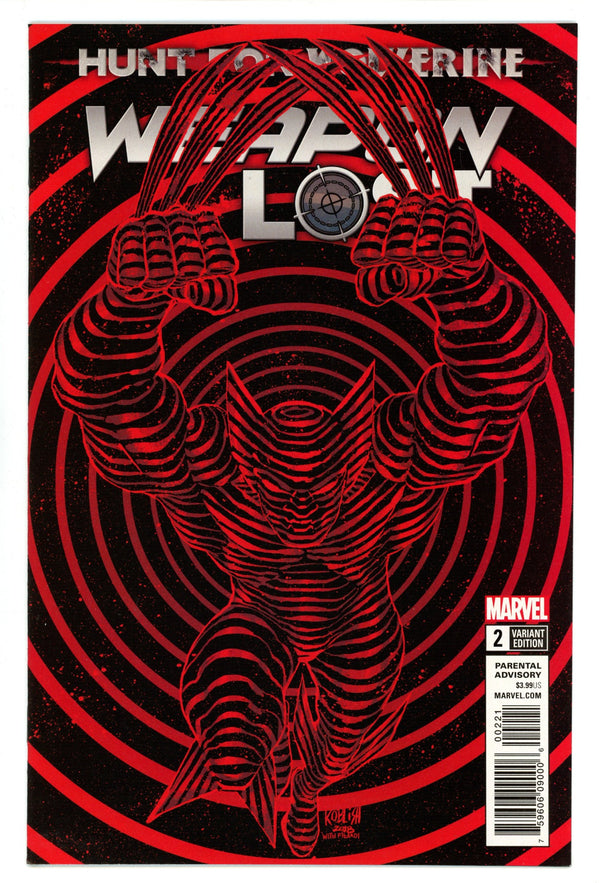 Hunt for Wolverine: Weapon Lost 2 High Grade (2018) Koblish Variant