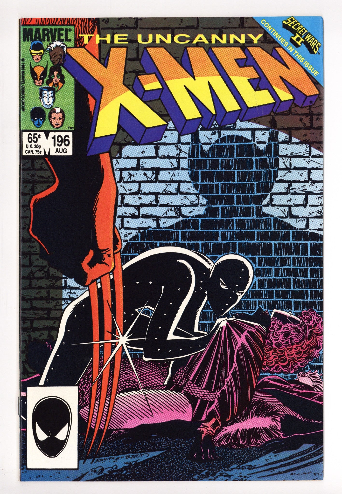 The Uncanny X-Men Vol 1 196 High Grade (1985) 