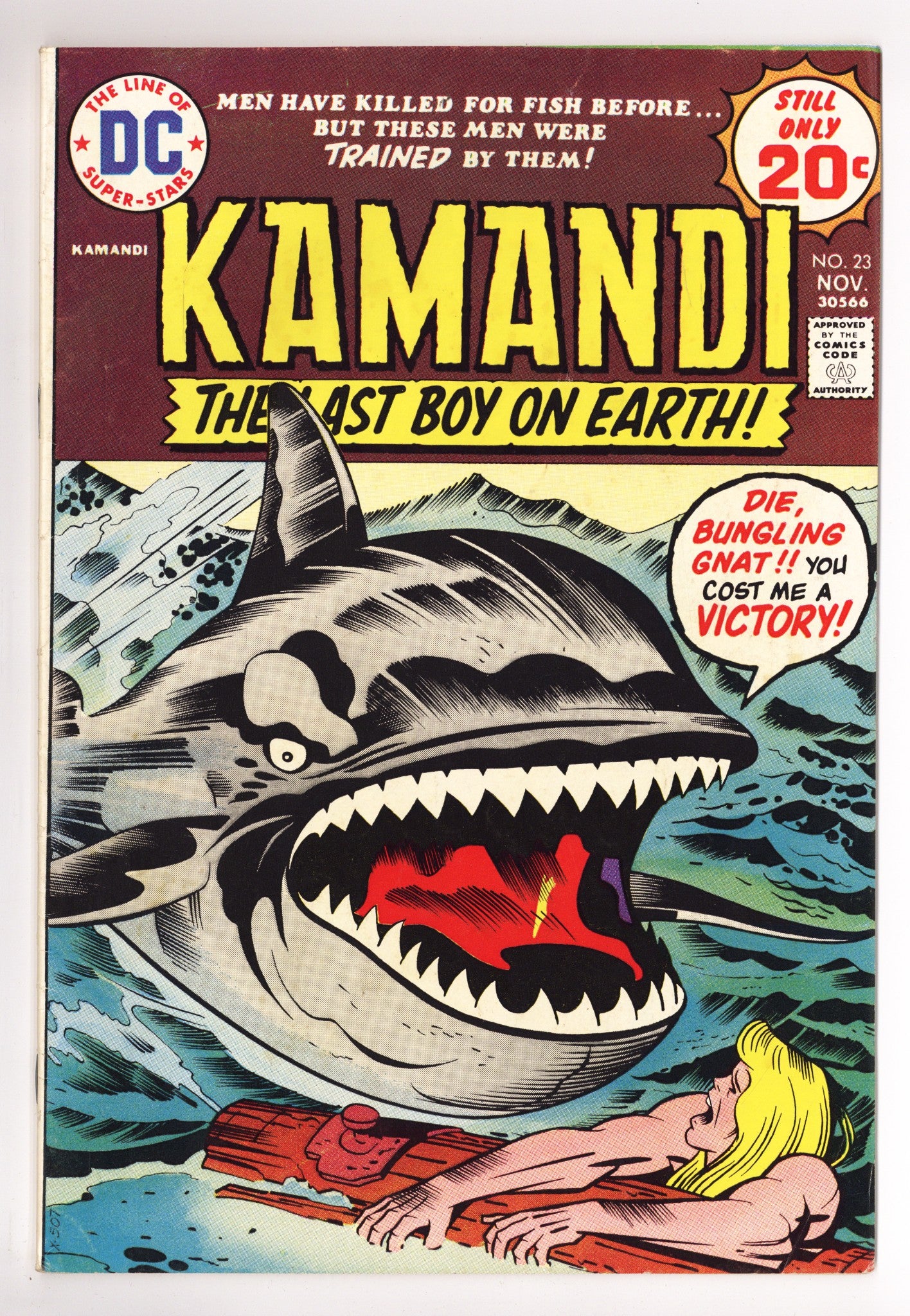 Kamandi, the Last Boy on Earth 23 Low Grade (1974) 