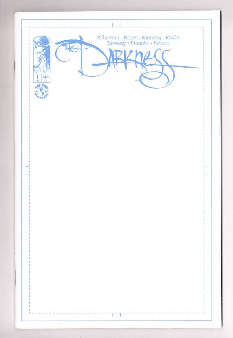Darkness Vol 4 1 Blank Variant (2025)