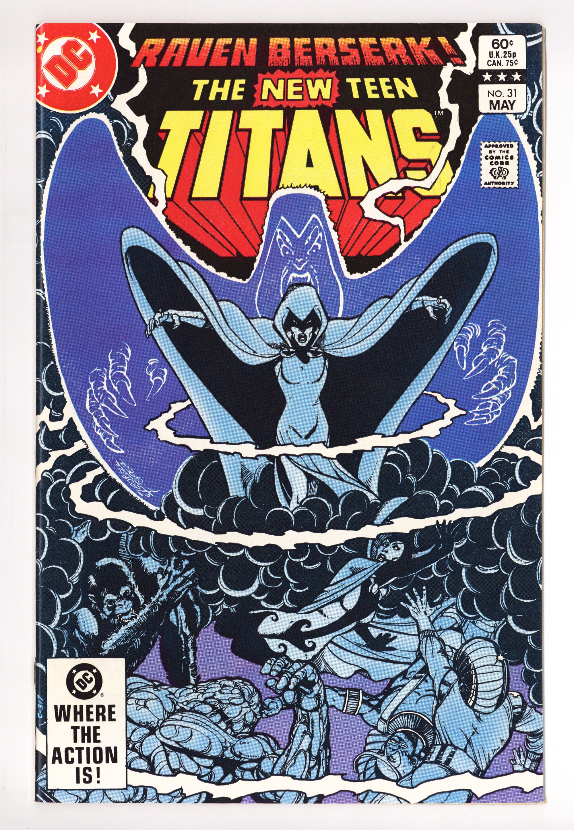 The New Teen Titans Vol 1 31 Mid Grade (1983) 