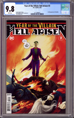 Year of the Villain: Hell Arisen 3 CGC 9.8 (NM/M) (2020)