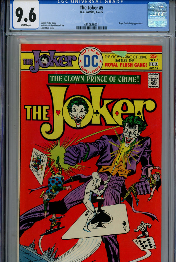 The Joker Vol 1 5 CGC 9.6 (NM+) (1976)