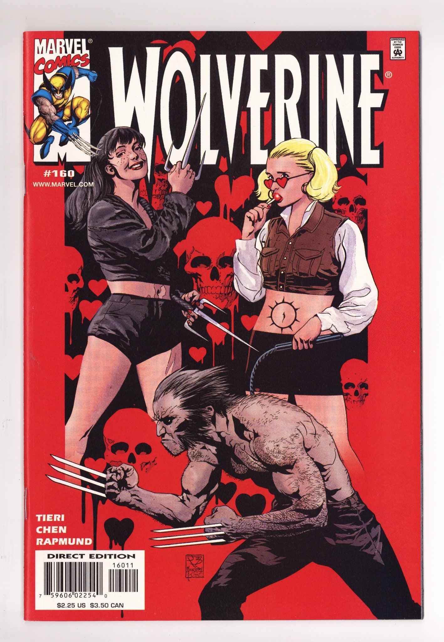 Wolverine Vol 2 160 High Grade (2001) 