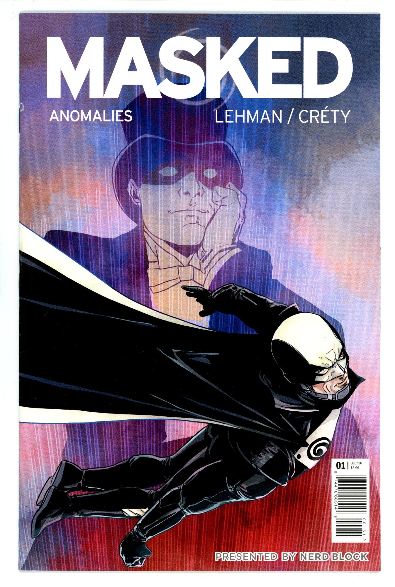 Masked: Anomalies 1 Mid Grade (2016) Exclusive Variant 