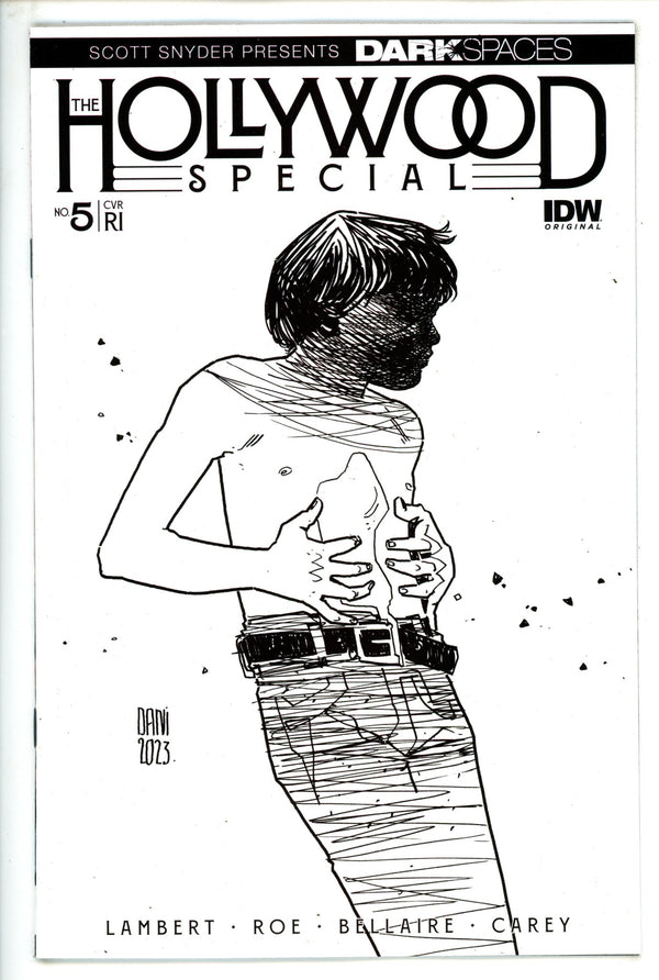 Dark Spaces Hollywood Special 5 Dani B&W Incentive Variant NM (2024)