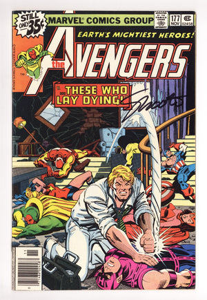 The Avengers Vol 1 177 FN (6.0) (1978) Signed x1 Cover Jim Shooter
