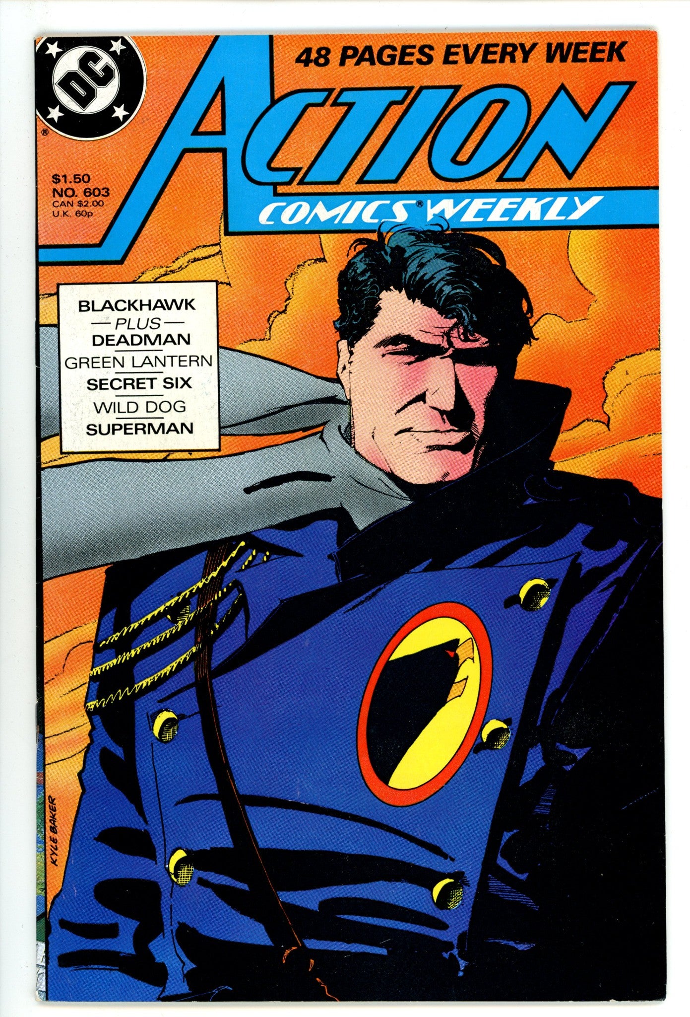 Action Comics Weekly Vol 1 603 Mid Grade (1988) 