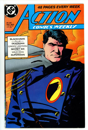 Action Comics Weekly Vol 1 603 Mid Grade (1988)