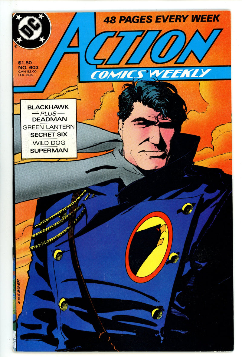 Action Comics Weekly Vol 1 603 Mid Grade (1988) 