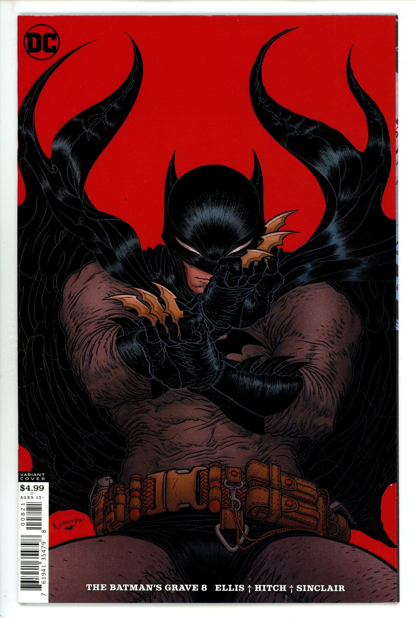 The Batman's Grave 8 High Grade (2020) GrampÃ¡ Variant 